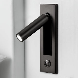 Integrated bedside sconce, contemporary design