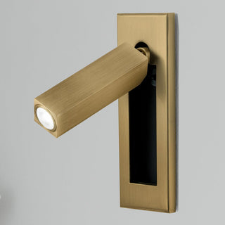 Integrated bedside sconce, contemporary design