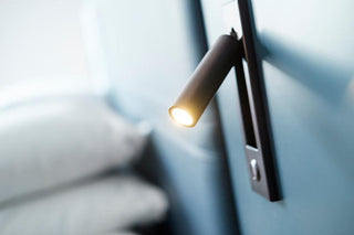 Integrated bedside sconce, contemporary design