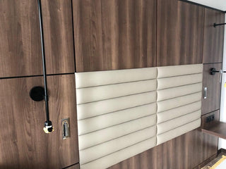 Integrated bedside sconce, contemporary design