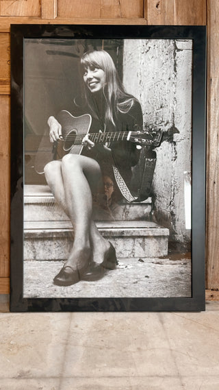 Photo Art Famous Canadian Singer Joni Mitchell