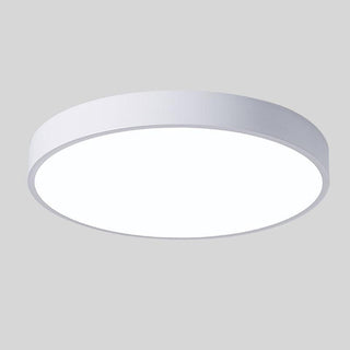 Nordic Circular Ceiling Light, Wooden Design