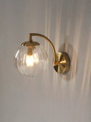 Sleek LED wall light, modern design