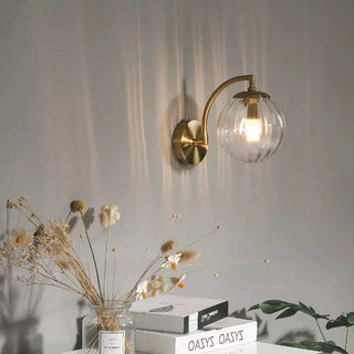 Sleek LED wall light, modern design