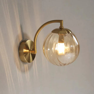 Sleek LED wall light, modern design