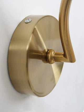 Sleek LED wall light, modern design