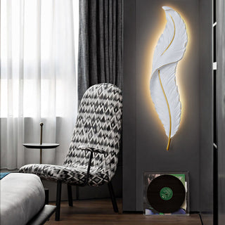 Modern LED wall fixture, energy-efficient