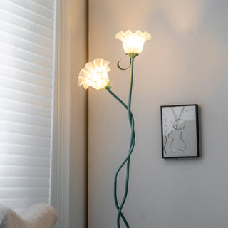Artistic Floor Lamp, Calla Flower Design