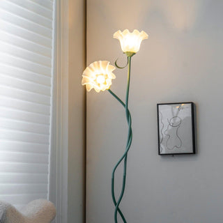 Artistic Floor Lamp, Calla Flower Design