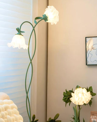 Artistic Floor Lamp, Calla Flower Design