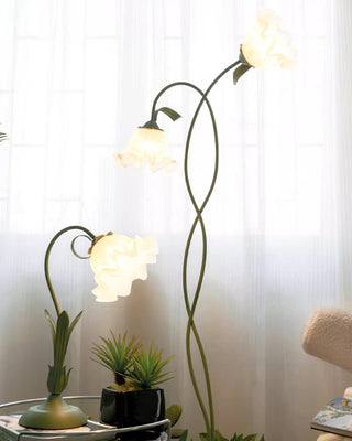 Artistic Floor Lamp, Calla Flower Design