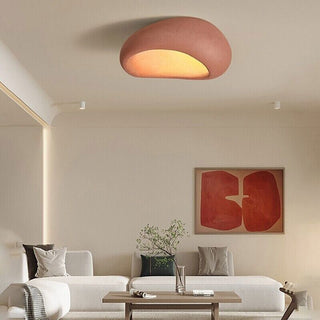 Artisan-Inspired Ceiling Light, Natural Aesthetic