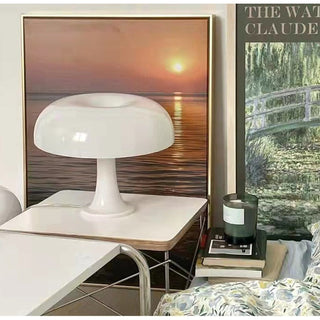 Mushroom-Inspired Minimalist Table Lamp, Modern Design