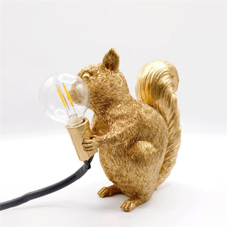 Charming Squirrel Table Lamp, Nordic Style