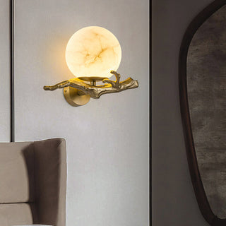 Contemporary Artistic Marble Wall Light, Stylish