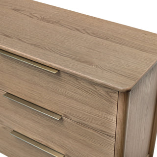 Kamelia 6 Drawer Dresser - Sand