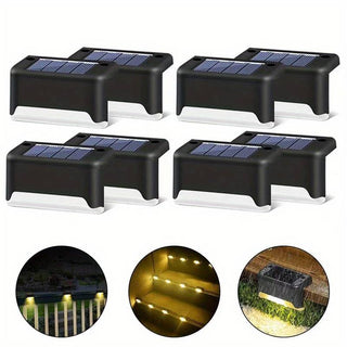 Solar-Powered Wireless LED Wall Lights, Ideal for Outdoor Ambiance