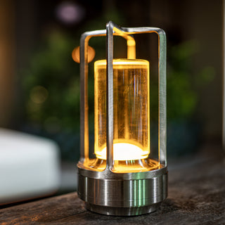Illuminated Crystal Lantern, Decorative Aesthetic
