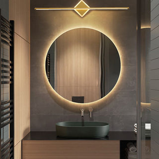 Contemporary LED Wall Light, Round/Square Design