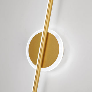 Contemporary LED Wall Light, Round/Square Design