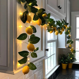 Glimmering Charm Decorative Garland  Enchanted Glow
