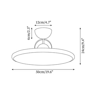 Stylish Ceiling Light, Contemporary Design