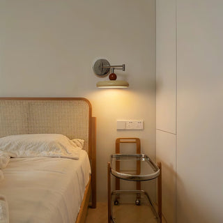 Contemporary Swing Arm Wall Lamp, Adjustable Design