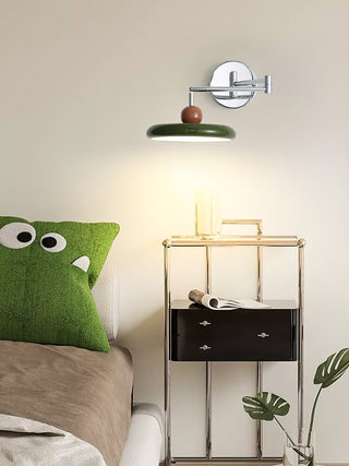 Contemporary Swing Arm Wall Lamp, Adjustable Design