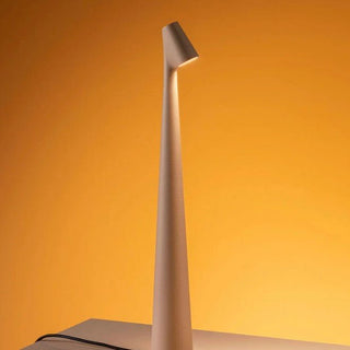 Compact portable lamp, versatile design
