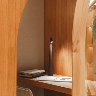 Compact portable lamp, versatile design
