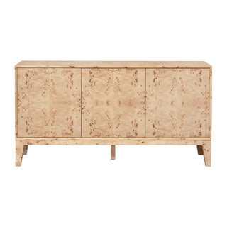 Mappa 3 Door Sideboard - Light Burl