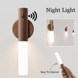 Motion-Activated LED Night Light, Rechargeable Design