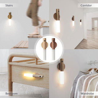 Motion-Activated LED Night Light, Rechargeable Design