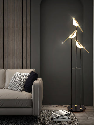 Artistic Torchiere Floor Lamp, Statement Lighting