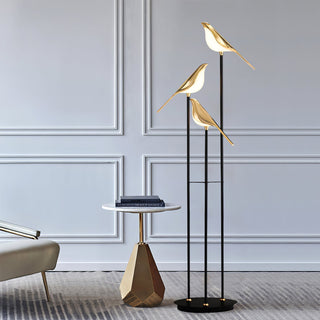 Artistic Torchiere Floor Lamp, Statement Lighting