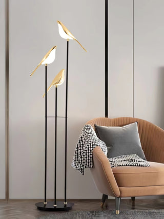 Artistic Torchiere Floor Lamp, Statement Lighting