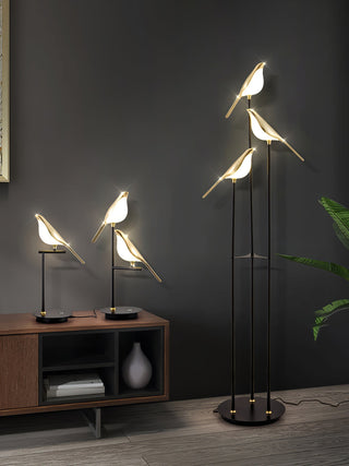 Artistic Torchiere Floor Lamp, Statement Lighting