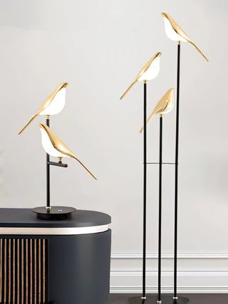 Artistic Torchiere Floor Lamp, Statement Lighting