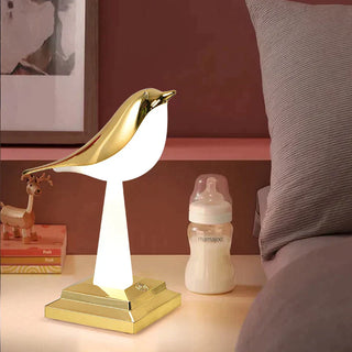 Charming Bird-themed Table Lamp, Contemporary Design