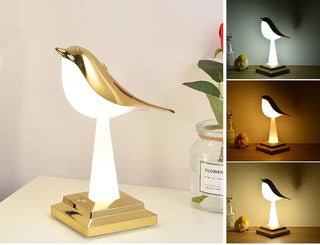 Charming Bird-themed Table Lamp, Contemporary Design