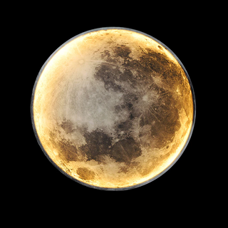 Moonlamp  Adjustable 3-Color Wall Light