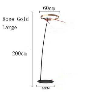 Scandinavian LED Floor Lamp, Modern Design