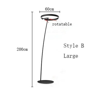 Scandinavian LED Floor Lamp, Modern Design