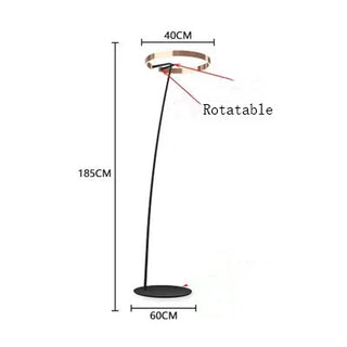 Scandinavian LED Floor Lamp, Modern Design