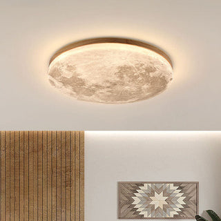 Illuminated Moonlight Fixture, Celestial Design