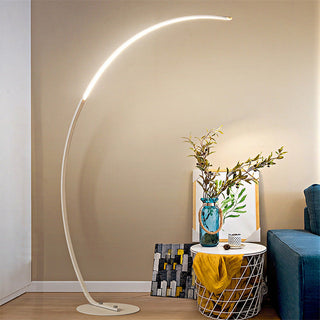 Curved Floor Lamp, Modern Design
