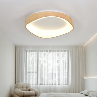 Artistic Ceiling Light, Nordic Wood Grain Design