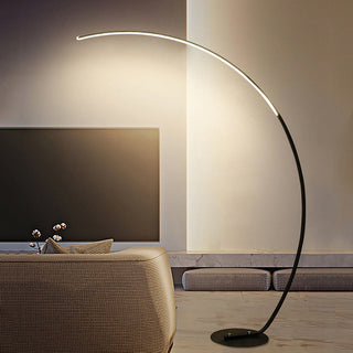 Curved Floor Lamp, Modern Design