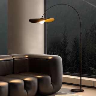 Natural Aesthetic Floor Lamp, Organic Style