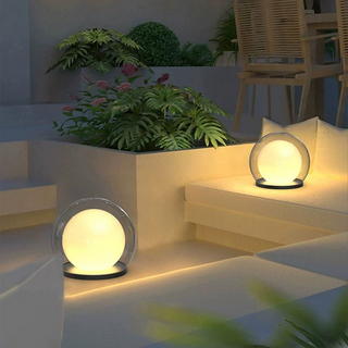 Illuminated Outdoor Pillar Lamp, Weather-Resistant